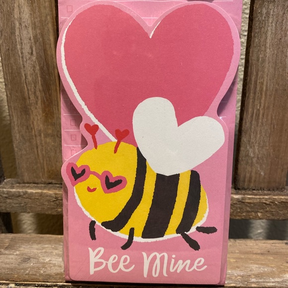 Valentines Day BumbleBee Bundle, Bee Socks, Bee Notepads, Bee Figure, Bee Sign - Picture 4 of 16